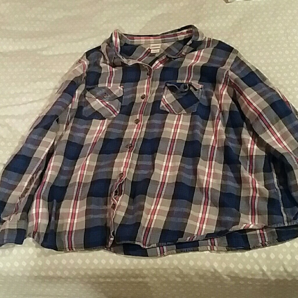 Mossimo supply co plaid flannel